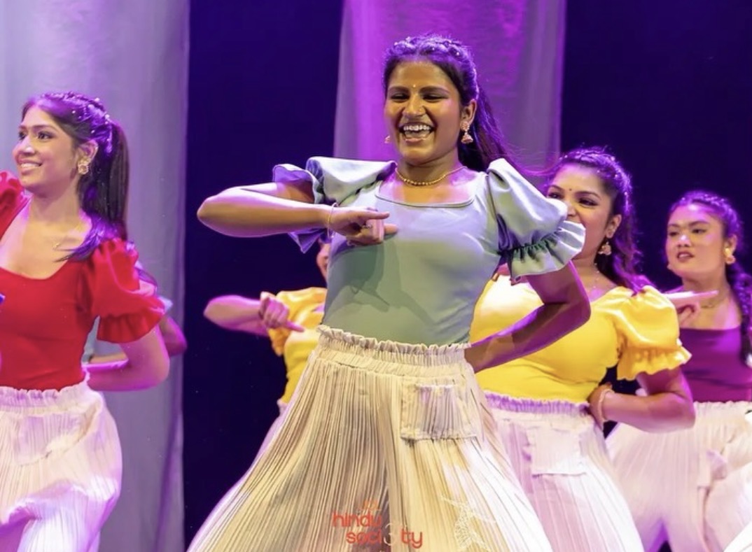 Bharatanatyam, with the Hindu Society.
