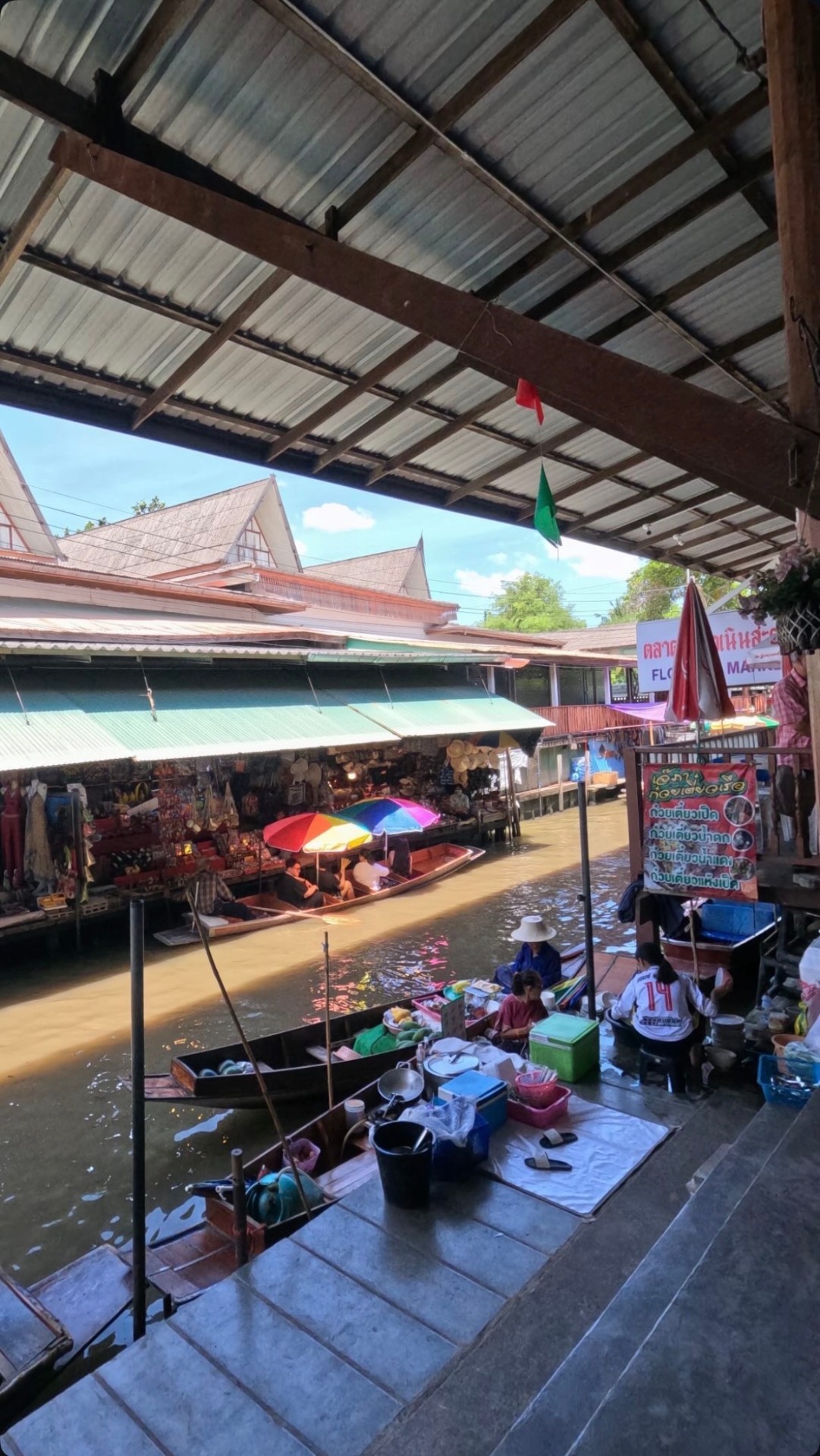 Floating market, Thailand.