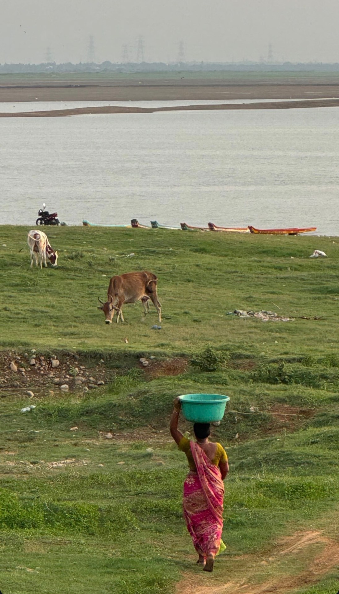 Fieldwork notes. Tamil Nadu coastline.